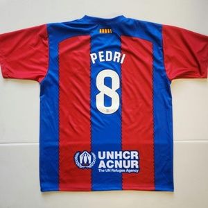 Club Barcelona PEDRI Jersey Run Big
